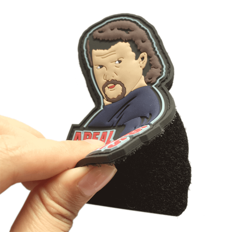 pvc patch with velcro hook and loop